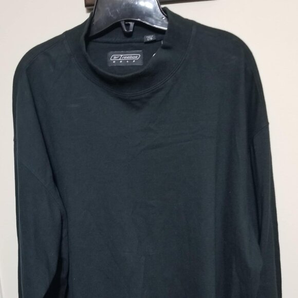 Reebok Golf Shirt, Black, Large, Activewear, Sports, Long Sleeve - Picture 1 of 4